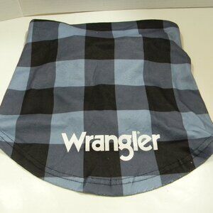Wrangler Dog Hoodie Flannel Dog Sweater Black Blue Sz M Beagle, Standard Poodle